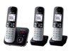 Panasonic KX-TG6823 Trådløs telefon Ingen nummervisning Sølv