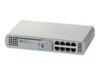 Allied Telesis CentreCOM AT-GS910/8 Switch 8-porte Gigabit
