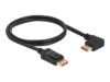 Delock DisplayPort kabel 1m Sort
