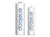 Panasonic eneloop AA/AAA Batterier til generelt brug (genopladelige)