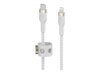 Belkin BoostCharge Lightning-kabel 1m Hvid