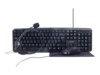 Gembird KBS-UO4-01 Tastatur, mus, headset og musepudesæt Kabling