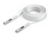 Ubiquiti UniFi 30m 25GBase-kabel til direkte påsætning Hvid
