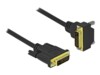 Delock DVI-kabel 1m Sort