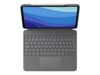 Logitech Combo Touch Tastatur og folio-kasse 16-niveau Kablet UK