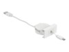 Delock USB-kabel 50cm Hvid