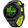 Alowwed----Garmin Forerunner 265S -urheilukello, musta / kirkkaankeltainen