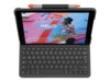 Logitech Slim Folio Tastatur og folio-kasse Saks Trådløs Schweizisk