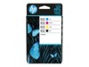 HP 933 4-Pack CMY(3)/932 Black Original Combo Sort, Cyan, Magenta, Gul 400 sider Blæk