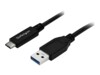 StarTech.com USB to USB C Cable - 1m / 3 ft - 5Gbps - USB A to USB C - USB Type C - USB Cable Male to Male - USB C to USB (USB315AC1M) USB-kabel 1m Sort