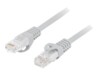 Lanberg PCU6-10CU CAT 6 Ikke afskærmet parsnoet (UTP) 2m Patchkabel Grey