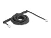 DeLOCK Telefonkabel 10m Sort