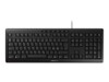 CHERRY STREAM Tastatur Saks Kabling Pan Nordic