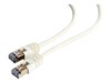 Cablexpert CAT 6 Kabel med folie og kobberfletning (FTP) 25cm Patchkabel Hvid