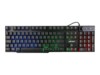 Ultron HAWK Tastatur, mus, headset og musepudesæt Ja Kablet Tysk