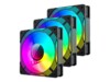 GameMax KF300R BK Fan 3-pack Sort 120 mm