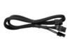 CORSAIR 8 pin PCI Express-strøm med aftagelig 2 pin sektion (female) - Sort Strømkabel