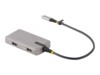 StarTech.com USB-C Multiport Adapter, 4K 60Hz HDMI, HDR, 3-Port USB Hub, 100W Power Delivery Pass-Through, USB Type C Mini Docking Station, Certified Works with Chromebook - Windows, macOS, iPadOS, Android (104B-USBC-MULTIPORT) USB-C / USB4 / Thunderbolt 