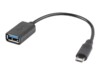 Lanberg USB-adapter 15cm Sort