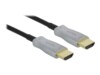 DeLOCK HDMI han -> HDMI han 3840 x 2160 - 60 Hz 20 m Sort