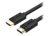 Unitek Y-C139M HDMI-kabel 3m Sort