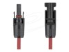 Delock DL4 (male) - DL4 (female) Rød Solkabel