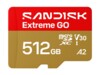 SanDisk Extreme GO MicroSDXC 512GB 240MB/s