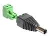 Delock Adapter DC 2.1 x 5.5 mm male > Terminal Block Strømforsyningsadapter