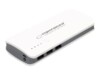 Esperanza Radium Powerbank 8000mAh 1xUSB-A Grå Hvid