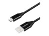 LogiLink USB-kabel 30cm Sort