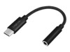 LogiLink USB-C til hovedtelefon jackstikadapter 13cm