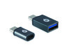Conceptronic 110515107201 DONN04G USB-C to USB A/MicroB OTG Adapter 2-Pack, 10Gbps