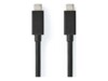 Nedis USB 3.2 Gen 2 USB Type-C kabel 1m Sort