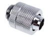 Alphacool Eiszapfen Connector Series Straight Socket 13/10mm Flydende kølesystem kompressionsarmatur 1-pack Sølv