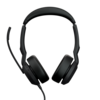 Jabra Evolve2 50 MS Stereo Kablet Høretelefoner Sort
