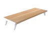 Techly Monitorständer Riser, Naturholz