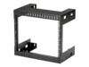 StarTech.com 8U 19' Wall Mount Network Rack - 12' Deep Open Frame for Server Room AV/Data/Patch Panel/IT/Computer Equipment w/Cage Nuts Rack Sort