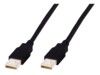 ASSMANN USB-kabel 1.8m Sort