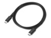 Lenovo Thunderbolt 4 Thunderbolt kabel Sort