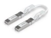 Ubiquiti UniFi 15cm 25GBase-kabel til direkte påsætning Hvid