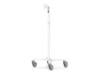 Compulocks Extended VESA Articulating Tablet Arm Rolling Cart Vogn med hjul LCD display Op til 15'