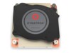 Inter-Tech Q-7 CPU Køler 1-pack Sort Brun Grå 80 mm