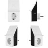 REV USB-Ladeadapter mit Wireless Charging + 1x Steckdose