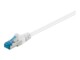 goobay CAT 6a SFTP, PiMF 10m Patchkabel Hvid