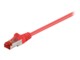 Goobay CAT 6 S/FTP CU 0,25m Red