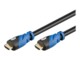 goobay Premium High Speed HDMI-kabel med Ethernet 1.5m Sort