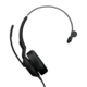 Jabra Evolve2 50 MS Mono Kablet Høretelefoner Sort