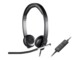 Logitech USB Headset Stereo H650e Kablet Høretelefoner Sort