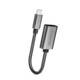 DUDAO Adapter USB L15T USB-C - Srebrny _20201102161516 USB-C to USB-A 0,1m Sølv