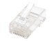 Intellinet RJ45 Modular Plugs, Cat6, UTP, 2-prong, for stranded wire, 15 gold plated contacts, 100 pack CAT 6 Netværk-konnektor